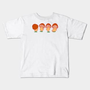 Mushroom dancing Kids T-Shirt